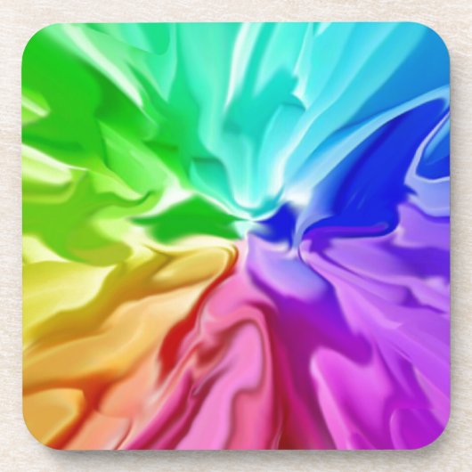 Vloeibare kleur drankjes onderzetter (Voorkant)