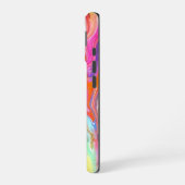 Vloeibare Kleur Neon iPhone Hoesje iPhone 16 Hoesje (Linkerkant)