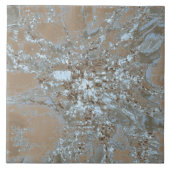 Vloeibare Kleuren Keramische Tegel Tegeltje (Voorkant)