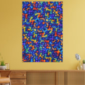 Vloeibare Kunst Canvas Afdruk (Insitu (Woonkamer))