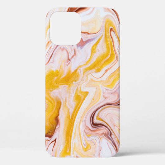 Vloeibare kunst: iriserende abstracte textuur. Case-Mate iPhone case (Achterkant)