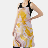 Vloeibare kunst: iriserende abstracte textuur. schort (Insitu)