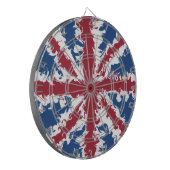 Vloeibare kunst met Uniefacter Dartbord (Voorkant Links)