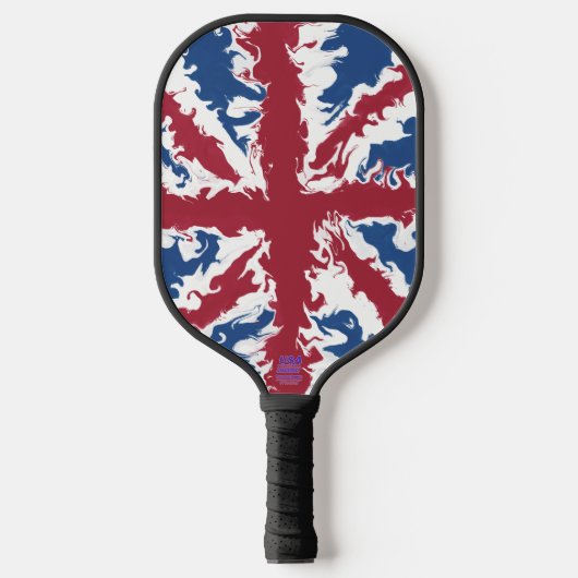 Vloeibare kunst met Uniefacter Pickleball Paddle (Voorkant)