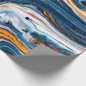 Vloeibare kunsttextuur. Achtergrond met abstracte Cadeaupapier (Hoek)