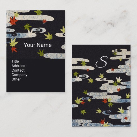 VLOEIBARE LEEFJES, RUNNING WATER, Beauty Salon Spa Visitekaartje (Voorkant / Achterkant)