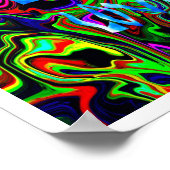 Vloeibare Liefde ~ Print met witte randen. (Hoek)