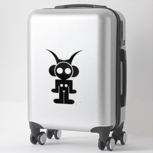 VLOEIBARE LUCHT STICKER (Koffer)