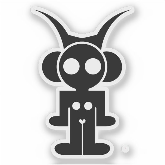 VLOEIBARE LUCHT STICKER (Voorkant)