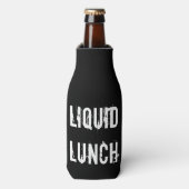 Vloeibare lunch grappig elke kleur fles outfit flesjeskoeler (Fles Voorkant)