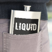 Vloeibare Lunch Grappige klassieke kolf Flacon (Voorbeeld)