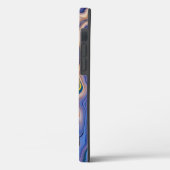 Vloeibare-marmer-achtergrond Case-Mate iPhone Case (Achterkant / Links)