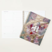 Vloeibare marmer Mix Abstract Modern Trendy Planner (Display)