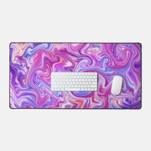 Vloeibare marmeren bureaumat (Keyboard & Muis)