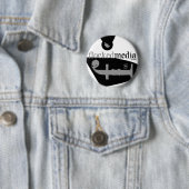 Vloeibare media grijze zijlogo's Button (In situ)