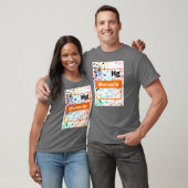 Vloeibare Metaal Spat T-shirt (Unisex)