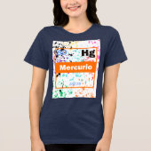 Vloeibare Metaal Spat Tri-Blend Shirt (Voorkant)