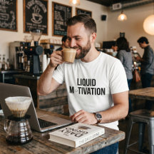 Vloeibare Motivatie Moderne Caffeïne Verslaafde