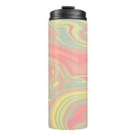 Vloeibare Pastelkleuren Thermosbeker