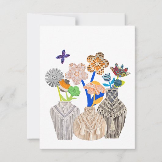 Vloeibare punctietoewijzers bedankkaart (Voorkant)