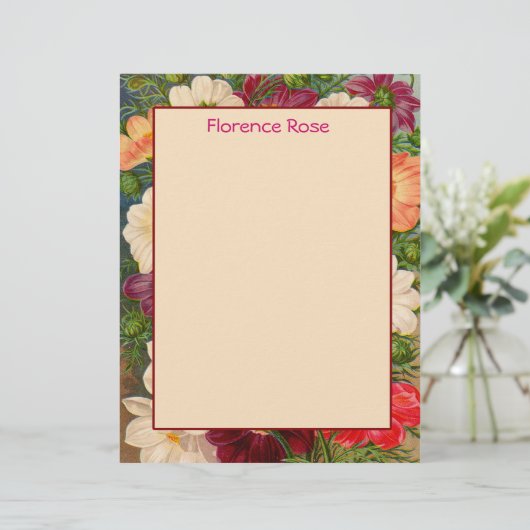 Vloeibare rand-papierwerk dat u kunt aanpassen (Staand voorkant)