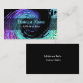 Vloeibare regenbooggolven Visitekaartje (Voorkant / Achterkant)