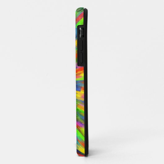 Vloeibare regenboogkleur Case-Mate iPhone case (Achterkant/links)