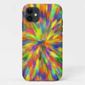 Vloeibare regenboogkleur Case-Mate iPhone case (Achterkant)