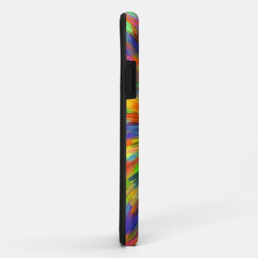 Vloeibare regenboogkleur Case-Mate iPhone case (Achterkant/rechts)