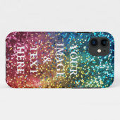 Vloeibare regenboogkleur Case-Mate iPhone case (Achterkant (horizontaal))