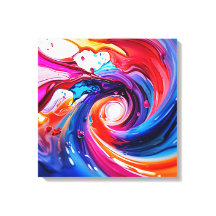 Vloeibare regenboogvortex