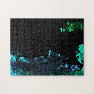 Vloeibare rookvlam puzzel