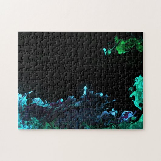 Vloeibare rookvlam puzzel (Horizontaal)