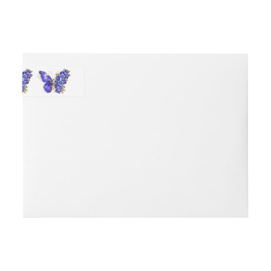 Vloeibare saffiervlinder (Voorkant)