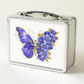 Vloeibare saffiervlinder (Achterkant)