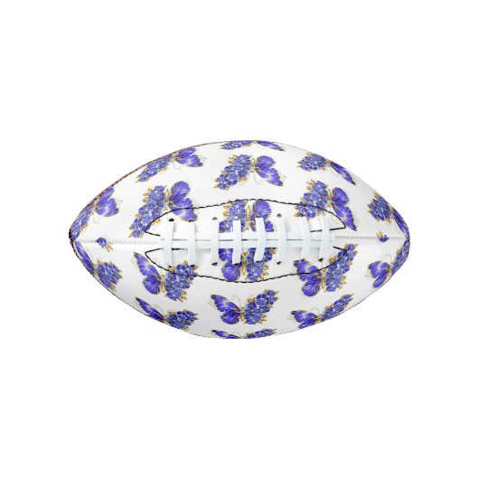 Vloeibare saffiervlinder american football (Voorkant)