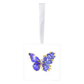 Vloeibare saffiervlinder decoratie (Rechts)