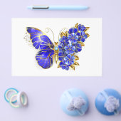 Vloeibare saffiervlinder flyer (Enkel)