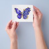 Vloeibare saffiervlinder flyer (Hand)