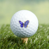 Vloeibare saffiervlinder golfballen (Insitu Shirt)