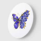 Vloeibare saffiervlinder grote klok (Hoek)