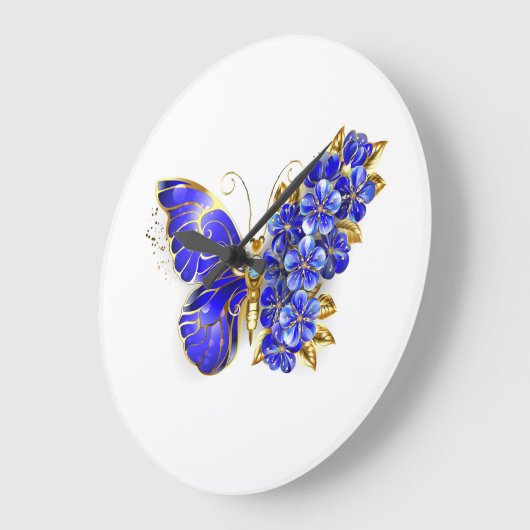 Vloeibare saffiervlinder grote klok (Hoek)