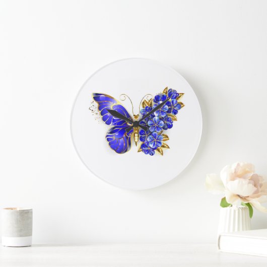Vloeibare saffiervlinder grote klok (Huis)