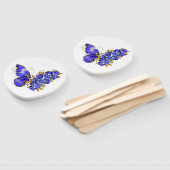 Vloeibare saffiervlinder handwaaier (Niet-gemonteerd)