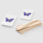 Vloeibare saffiervlinder handwaaier (Niet-gemonteerd)