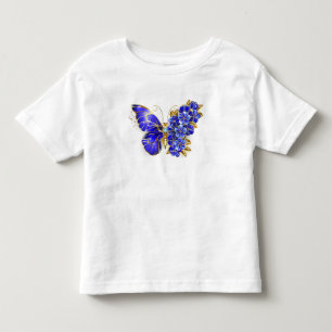 Vloeibare saffiervlinder kinder shirts