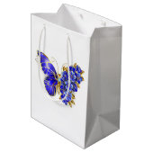 Vloeibare saffiervlinder medium cadeauzakje (Achterkant Gekanteld)