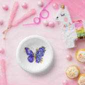 Vloeibare saffiervlinder papieren kommen (Feest)