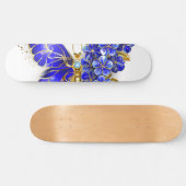 Vloeibare saffiervlinder persoonlijk skateboard (Horizontaal)