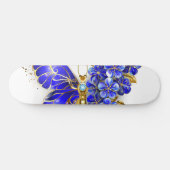 Vloeibare saffiervlinder persoonlijk skateboard (Horizontaal)